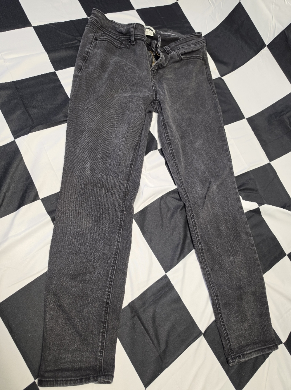 Jordache Women’s Skinny Black Washed Jeans